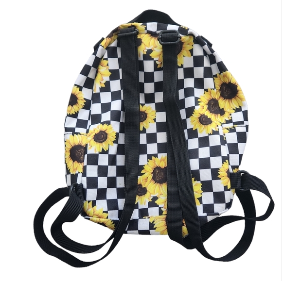 Vans Bags Vans Off The Wall Sunflower Checkered Print Adjustable